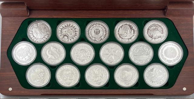コレクション 2000 Sterling Silver Proof Coin Set 2000 8-Coin Proof Sterling Silver Set of Canadian Coins - Voyage