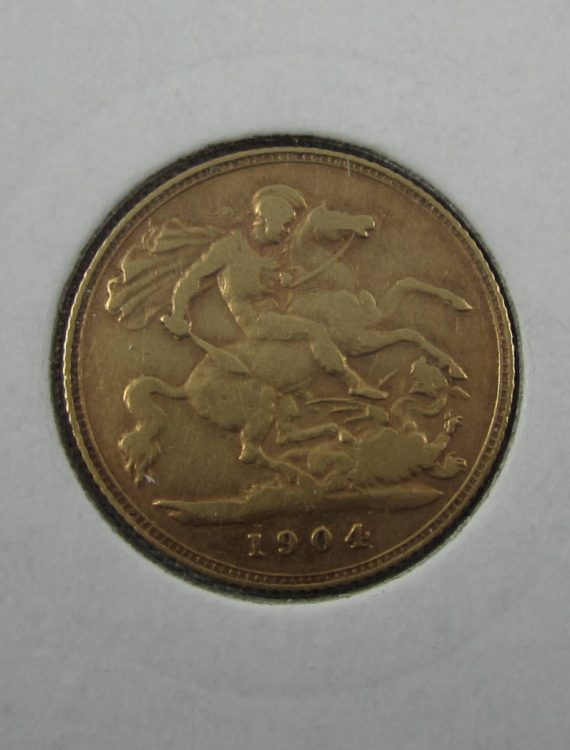 1904p (Perth) half sovereign