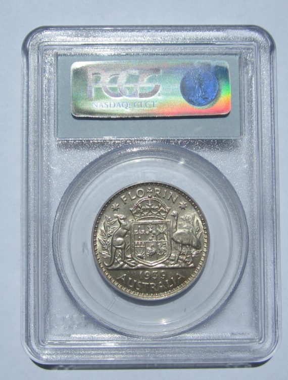 1939 Florin. PCGS MS61 - Uncirculated and RARE
