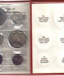 1970 Mint Coin Set. Captain Cook 50 c