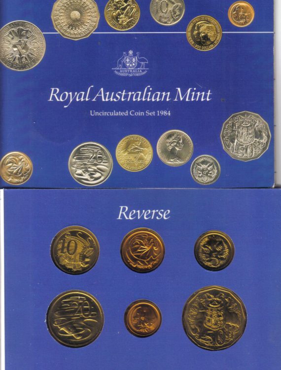 1984 Mint Coin Set (yellow)