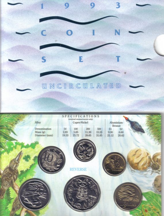 1993 Mint Coin Set