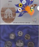 2001 Mint Coin Set.
