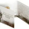 Remembrance Day $2 Commemorative Coin with Colour Poppy Imprint