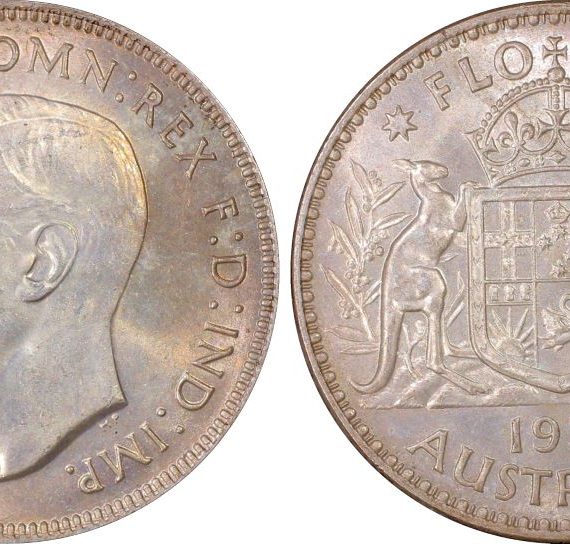 1938 Florin. Outstanding PCGS MS63