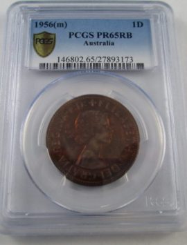 1956 (m) Proof Penny