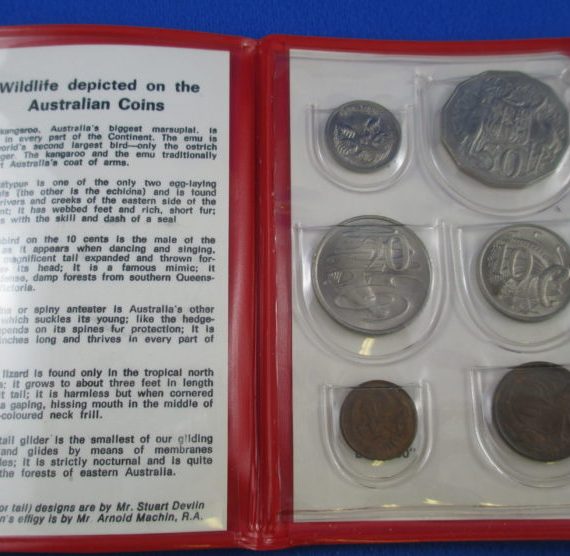 1974 Six Coin uncirculated Set