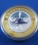 2001 $20 Bi Metal Gregorian Calendar coin