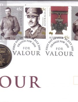 2000 FOR VALOUR (Victoria Cross) PNC NEW STOCK!!