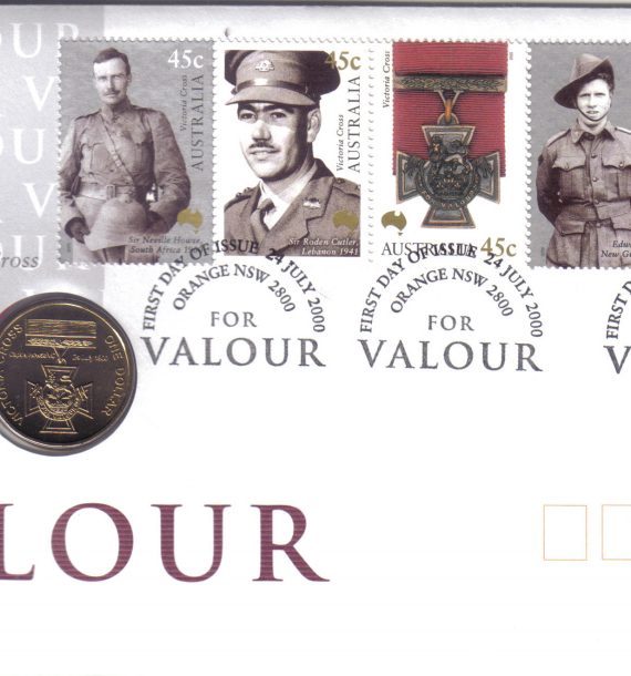 2000 FOR VALOUR (Victoria Cross) PNC NEW STOCK!!