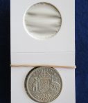 Coin holder for the florin. Packet of 50