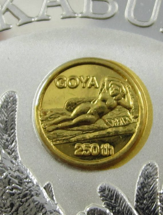 1996 Kookaburra "Goya" gold privy