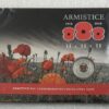 2018 New Zealand 100 Years of Armistice 11.11.11 Coloured Coin on Card
