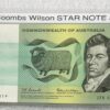R81F Coombs Wilson $2 STAR NOTE in about Unc. (2 available)